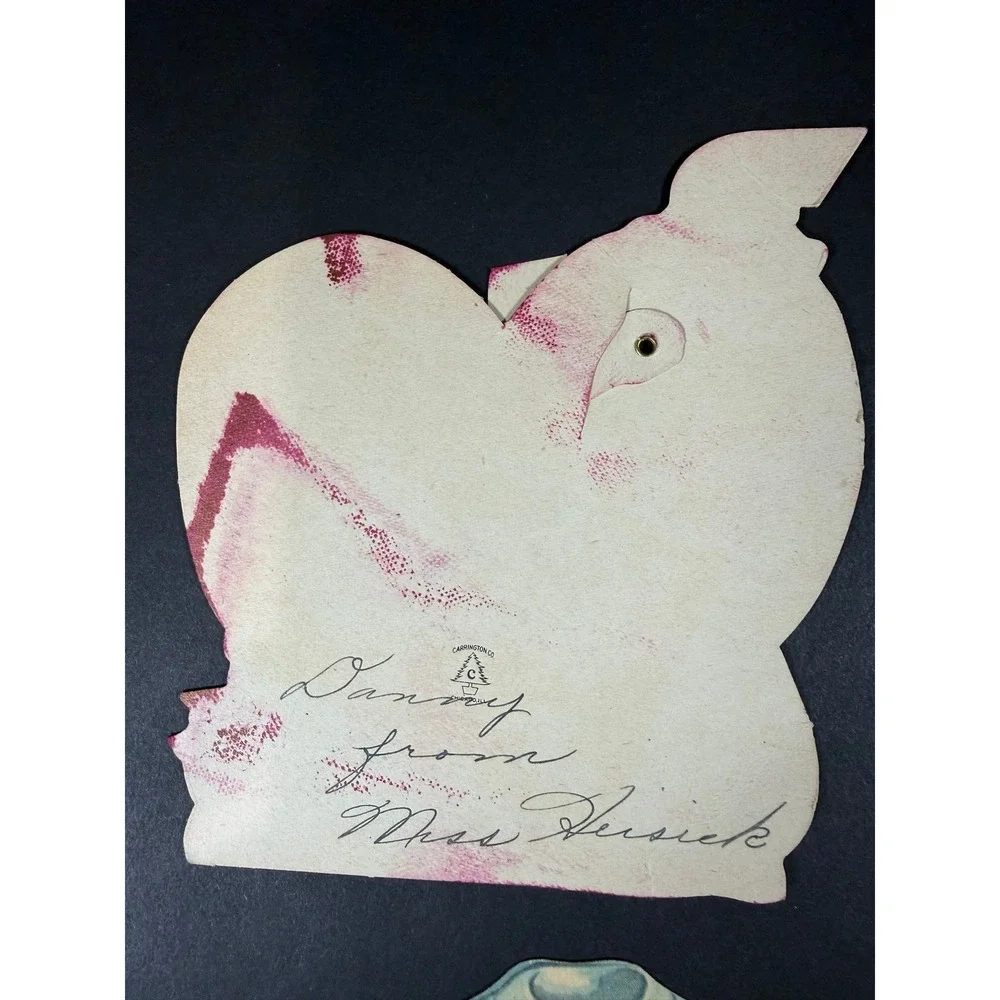 VTG Unbranded Valentine Greeting Cards OS Multi Good Ephemera